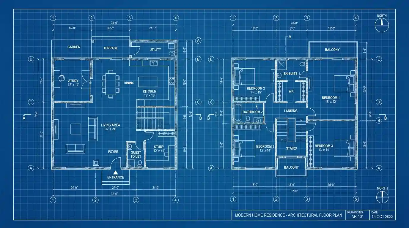 Blueprint background